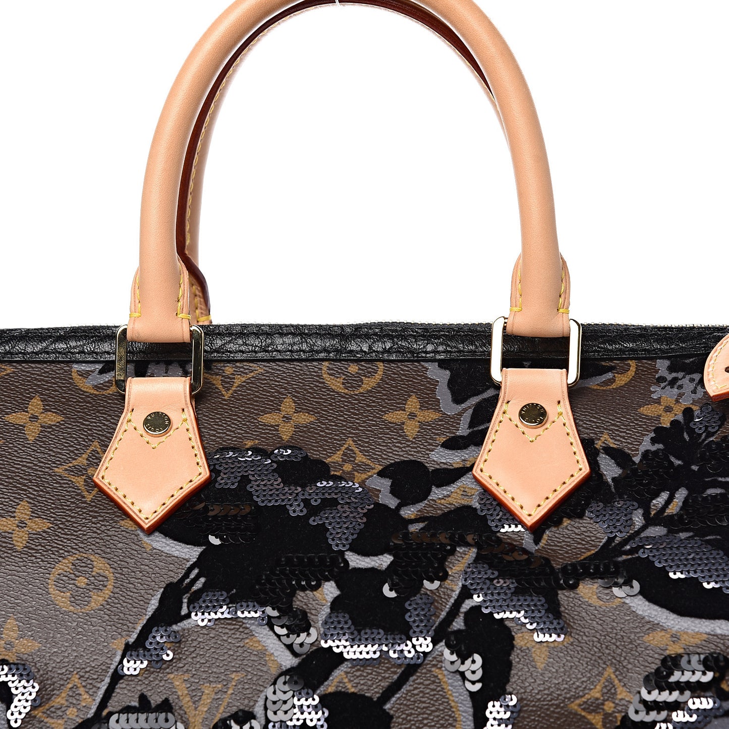 Monogram Fleur De Jais Sequins Speedy 30