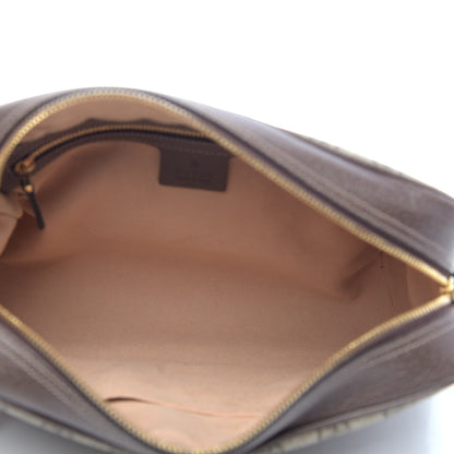 Gucci GG Supreme Monogram Web Small Ophidia Shoulder Bag Brown 5 of 10