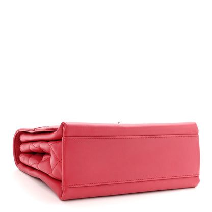 Chanel Calfskin Small Tramezzo Flap Red 4 of 12
