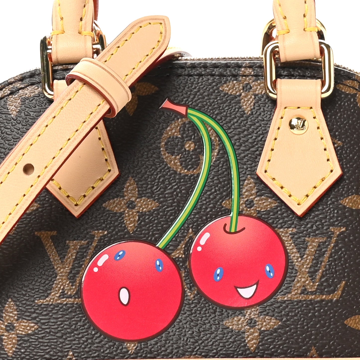 LV X TM Monogram Cerises Nano Alma