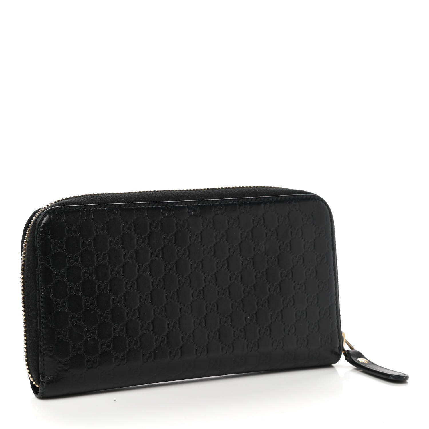 Gucci Microguccissima Zip Around Wallet Black 3 of 9
