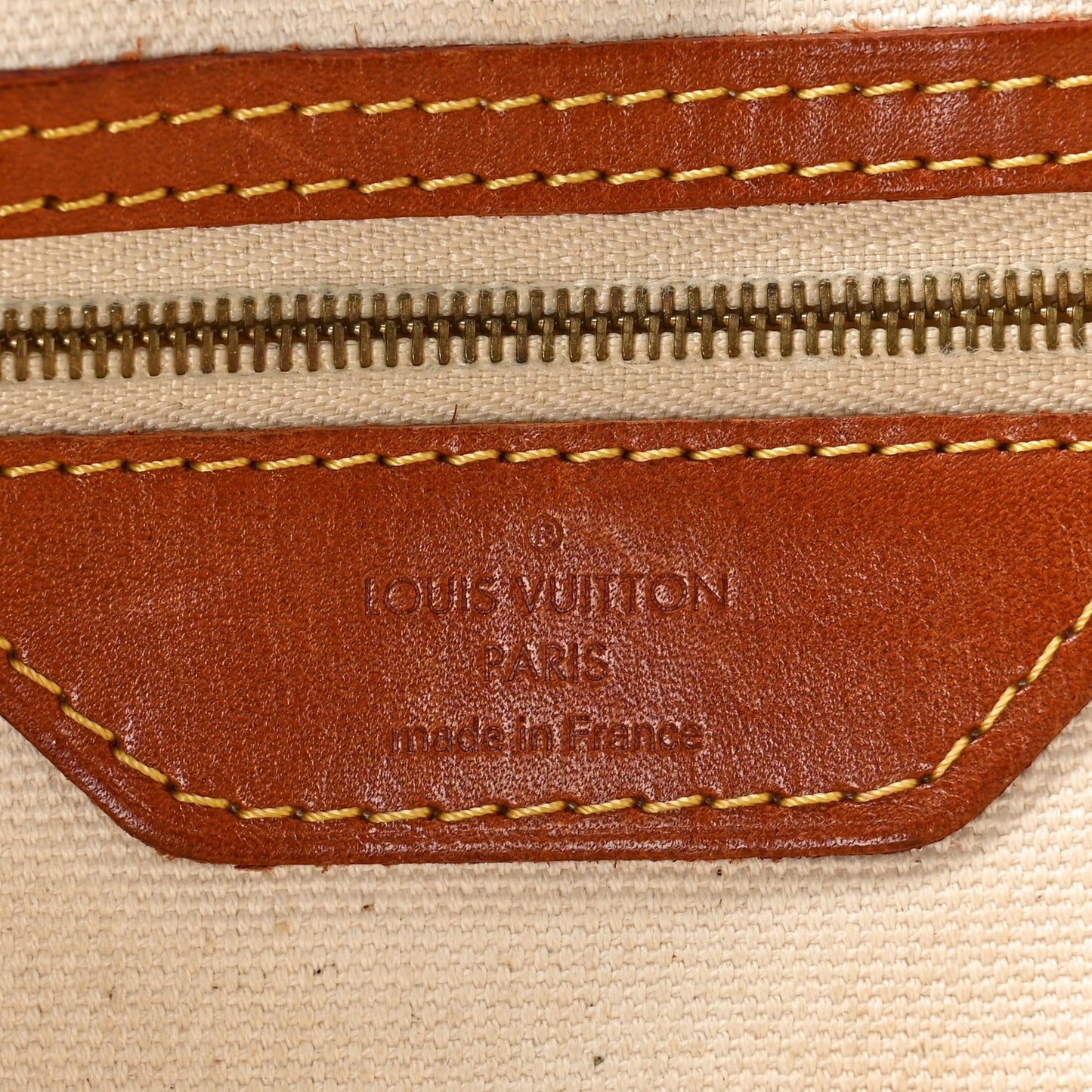 Monogram Rayures Tisse Sac PM