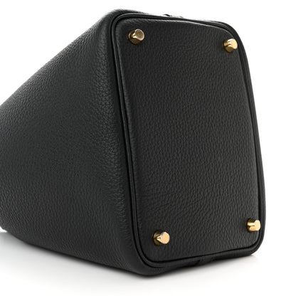 Hermes Taurillon Clemence Picotin Lock 18 PM Black 9 of 11