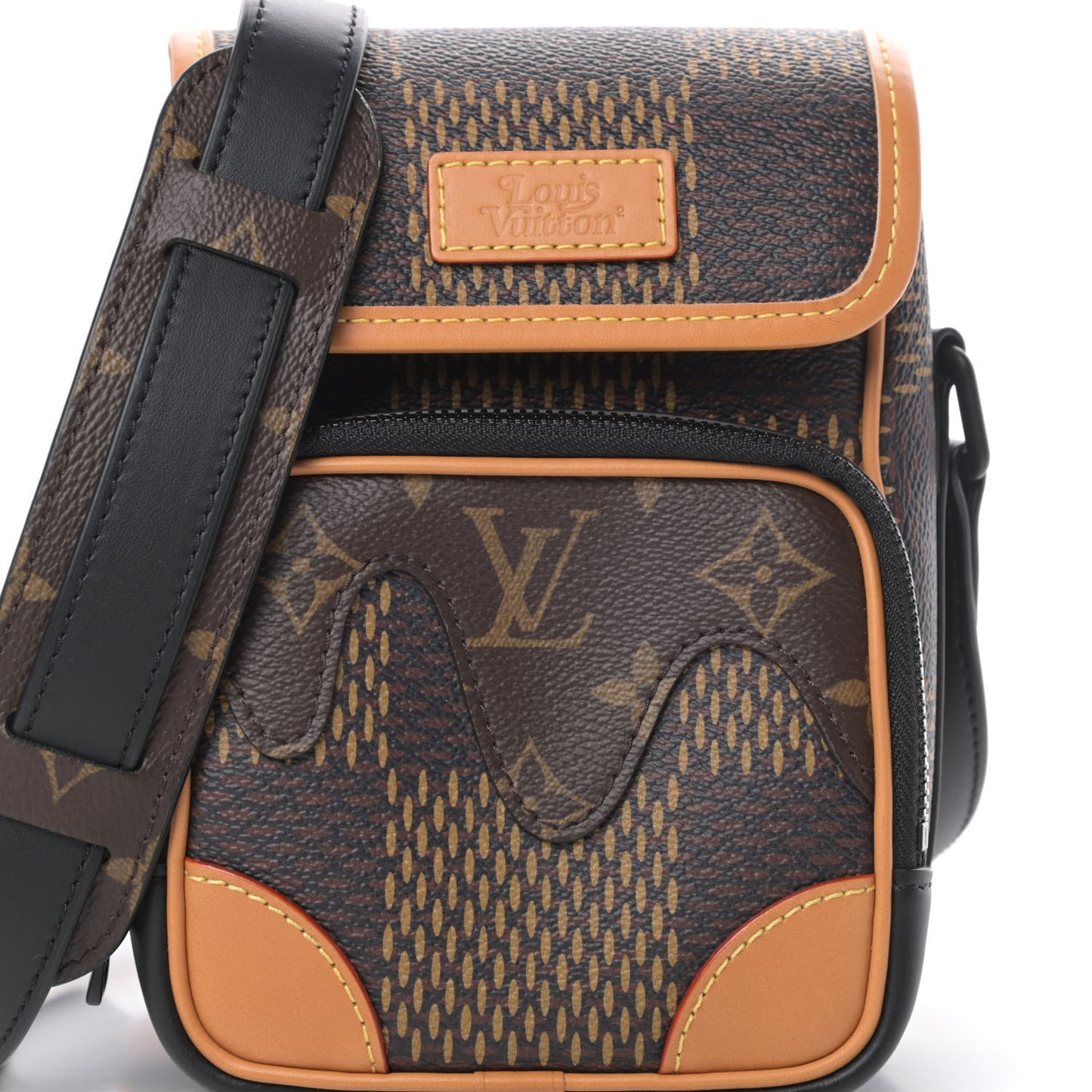 X NIGO Giant Damier Ebene Monogram Nano Amazone Messenger