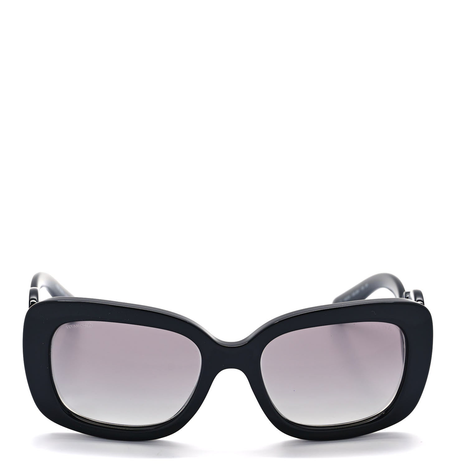 Prada Acetate Baroque Sunglasses SPR 27O Black 2 of 8