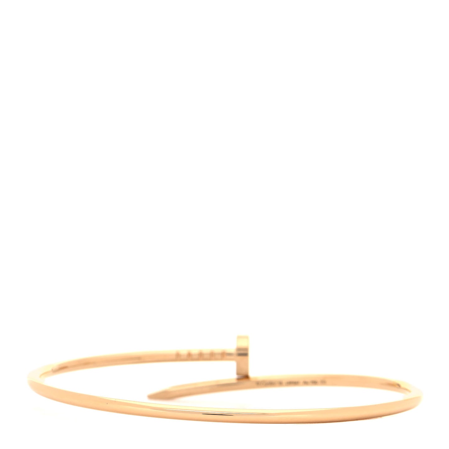 18K Yellow Gold Small Juste Un Clou Bracelet 18