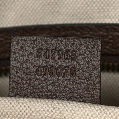 Gucci GG Supreme Monogram Calfskin Web Small Ophidia Day Backpack Beige Ebony New Acero 7 of 14