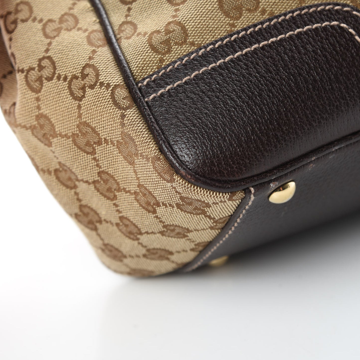 Monogram Medium Princy Tote Dark Brown