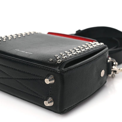 Alexander McQueen Grained Calfskin Studded Box Shoulder Bag 16 Black 8 of 8