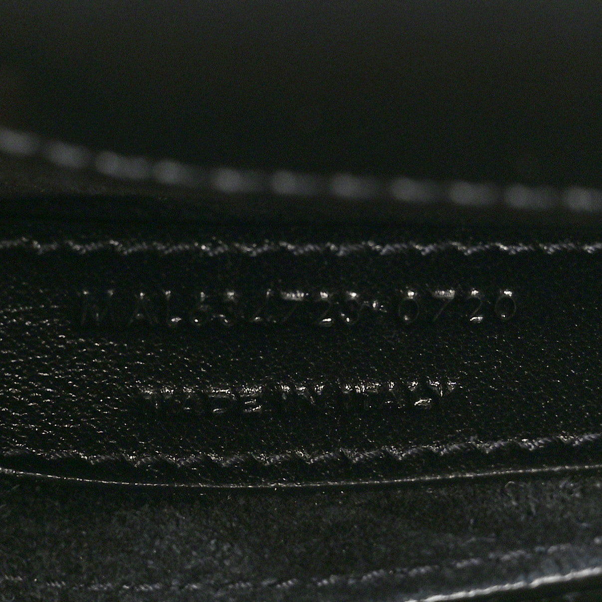 Smooth Calfskin Medium Monogram Sunset Satchel Black