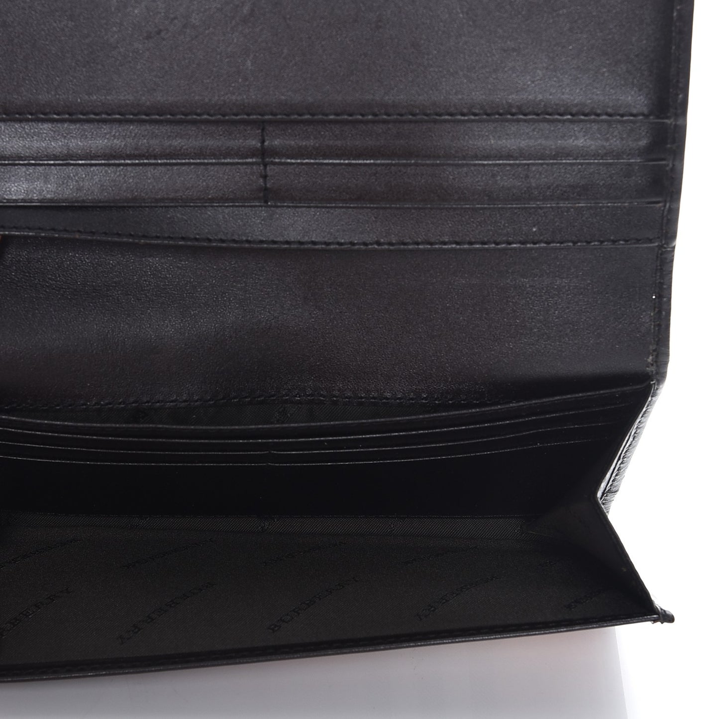 Haymarket Check Continental Flap Wallet Chocolate