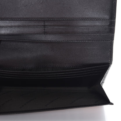Burberry Haymarket Check Continental Flap Wallet Chocolate 6 of 14