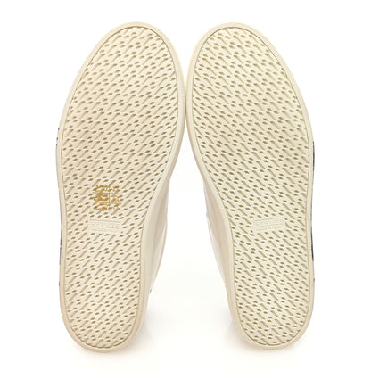 Hermes Swift Peinture Fraiche Womens Quicker Sneakers 37 White Black 5 of 7