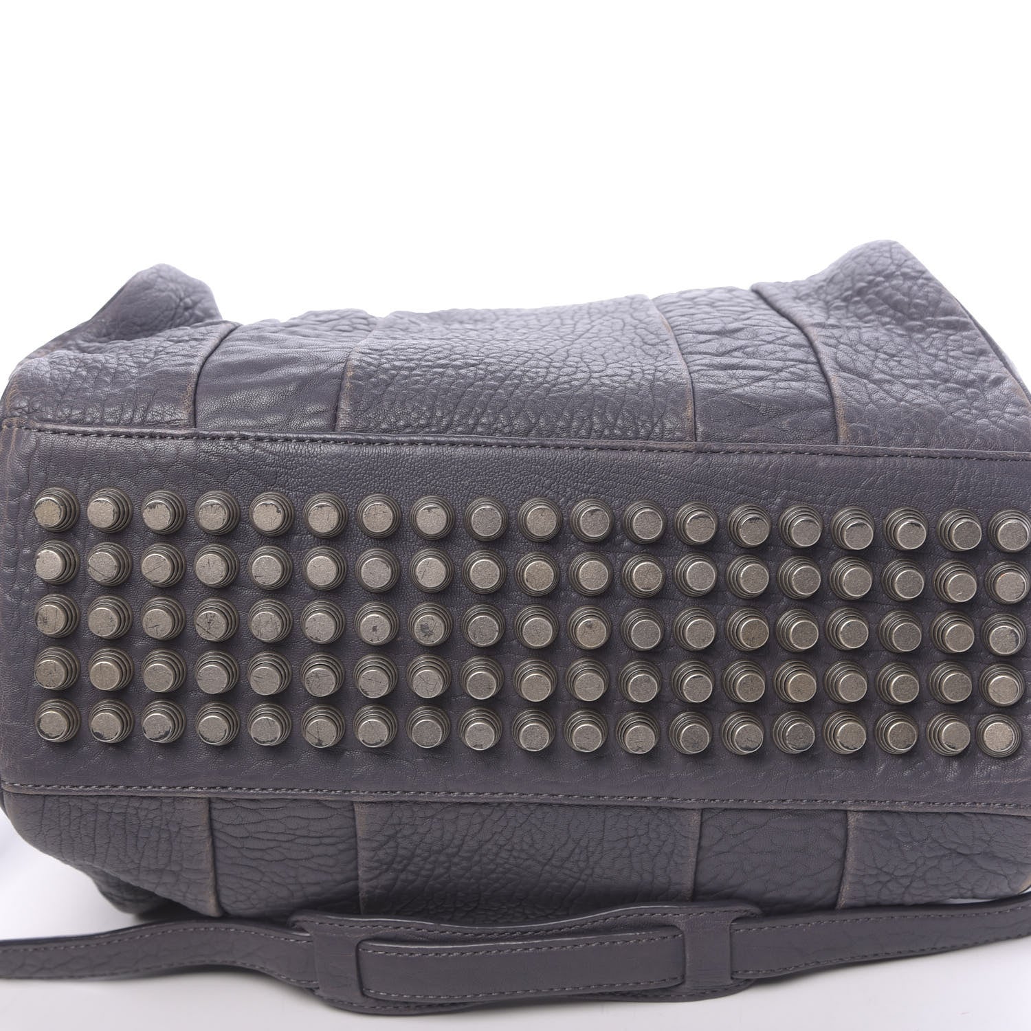 Alexander Wang Pebbled Lambskin Rocco Tundra Silver Hardware 12 of 12