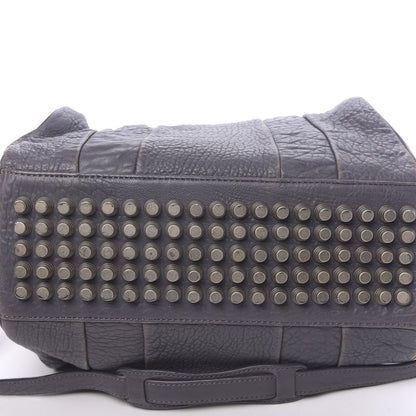 Alexander Wang Pebbled Lambskin Rocco Tundra Silver Hardware 12 of 12
