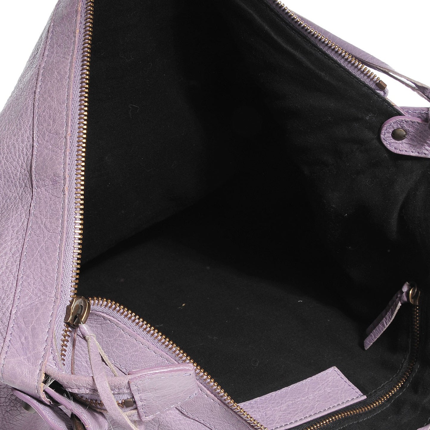 Agneau Classic Hardware Day Hobo Glycine