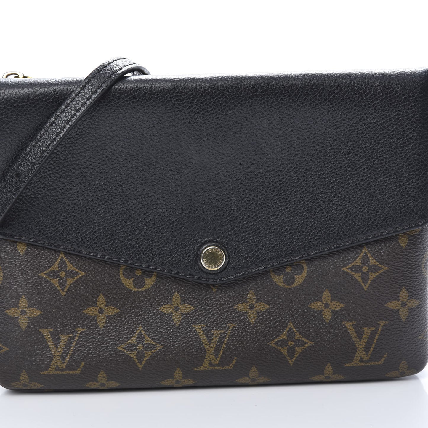 Monogram Twice Pochette Black