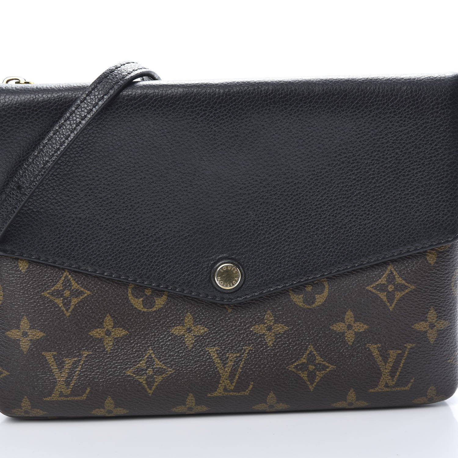 Louis Vuitton Monogram Twice Pochette Black 9 of 14