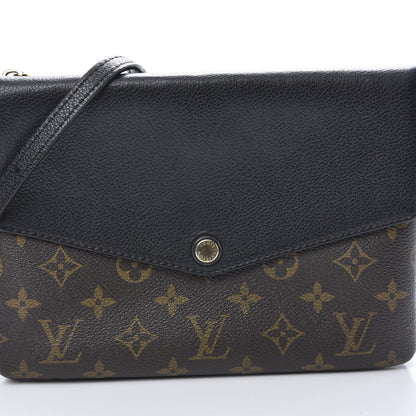 Louis Vuitton Monogram Twice Pochette Black 9 of 14