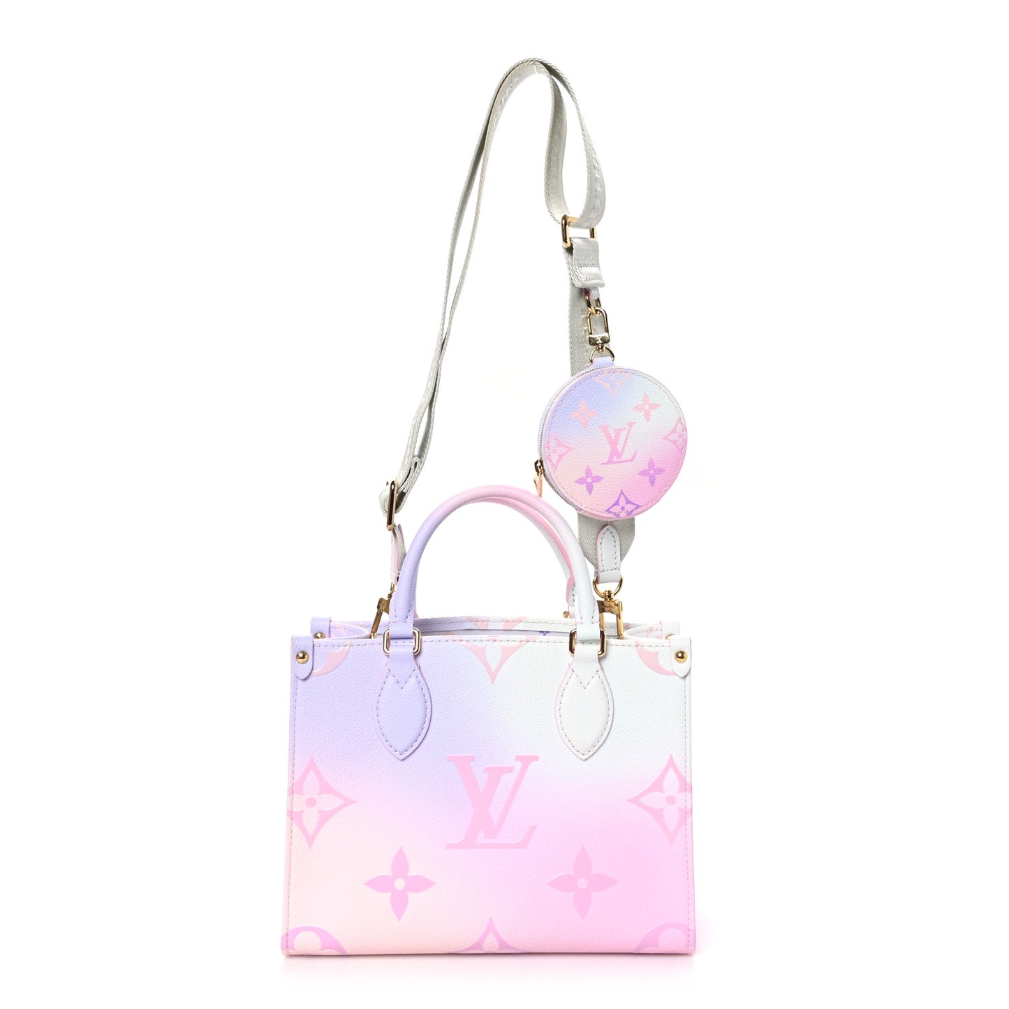 Monogram Giant Spring In The City Onthego PM Sunrise Pastel