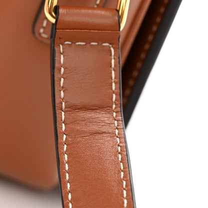 Celine Calfskin Triomphe Canvas Teen Triomphe Bag Tan 11 of 11