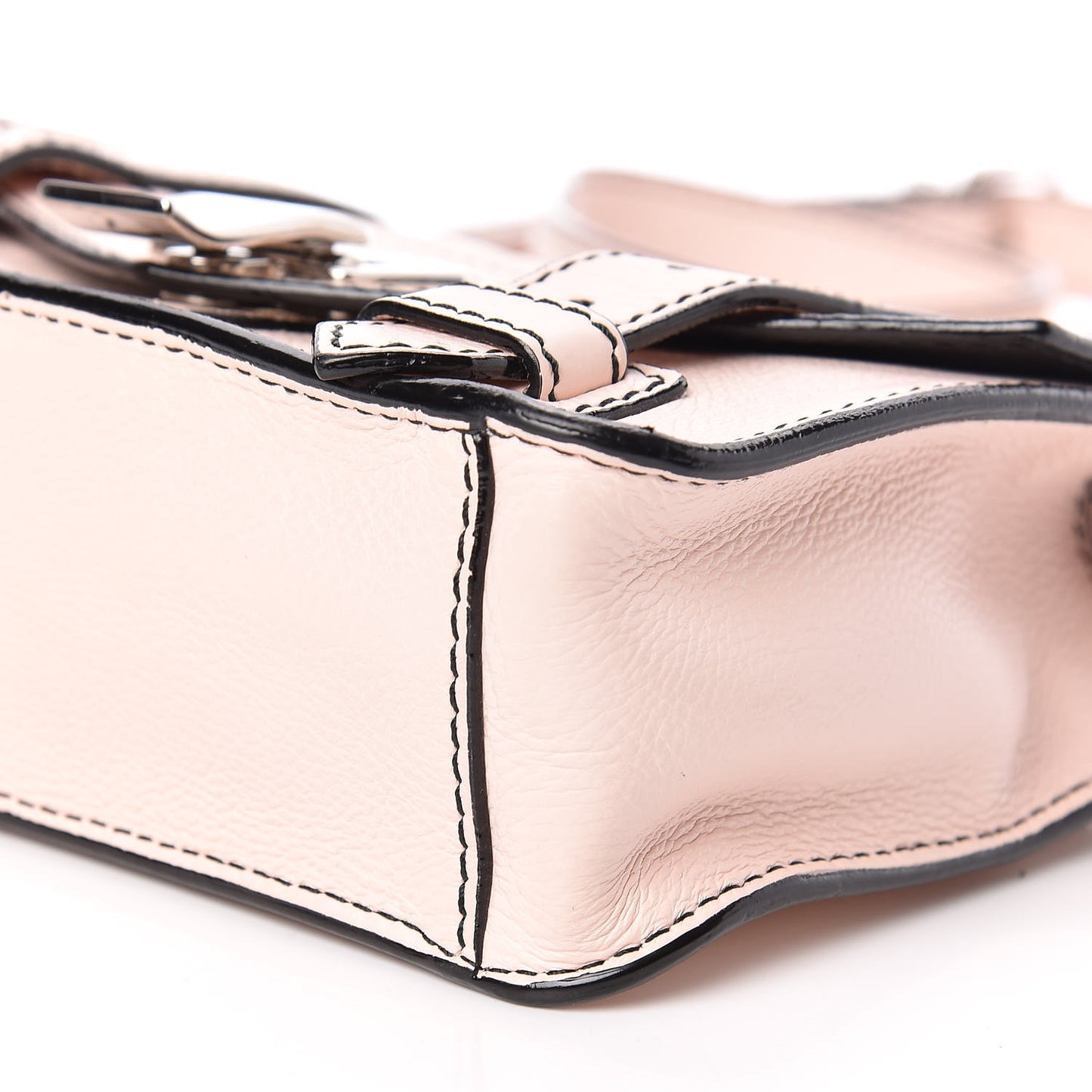 Calfskin Mini PS1 Crossbody Bag Rose Quartz