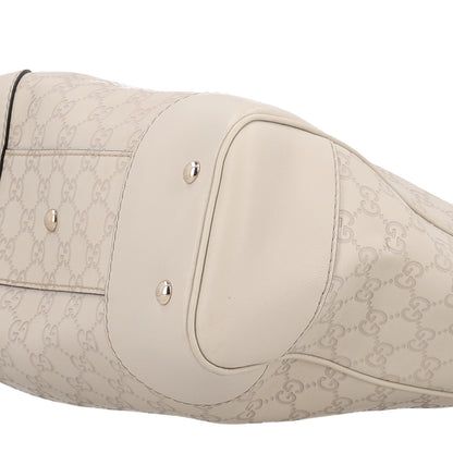 Gucci Guccissima Medium Mayfair Tote Off White 9 of 9