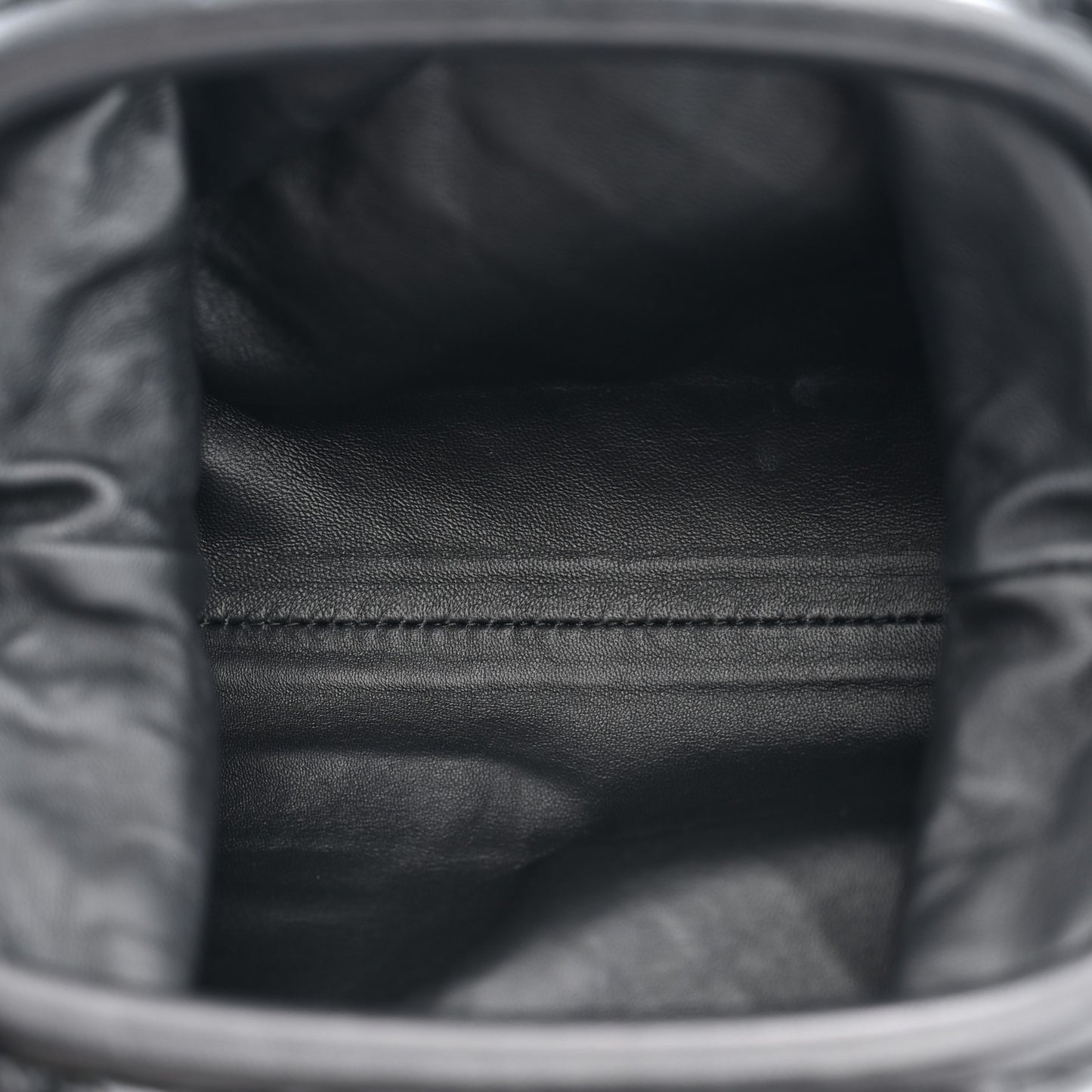 Nappa Intrecciato The Mini Pouch Black