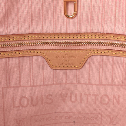Louis Vuitton Damier Azur Tahitienne Neverfull MM 5 of 9