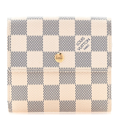 Louis Vuitton Damier Azur Elise Wallet 1 of 8