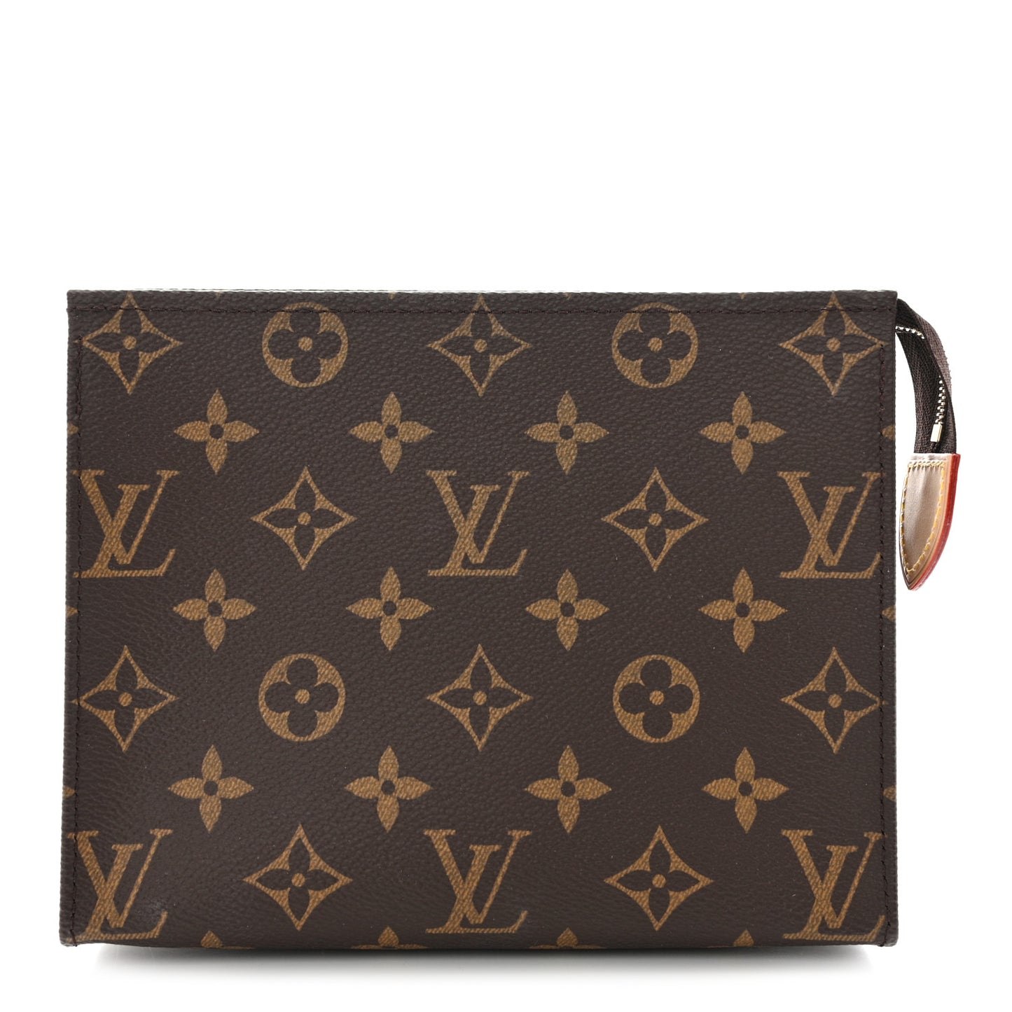Monogram Toiletry Pouch 19 Red