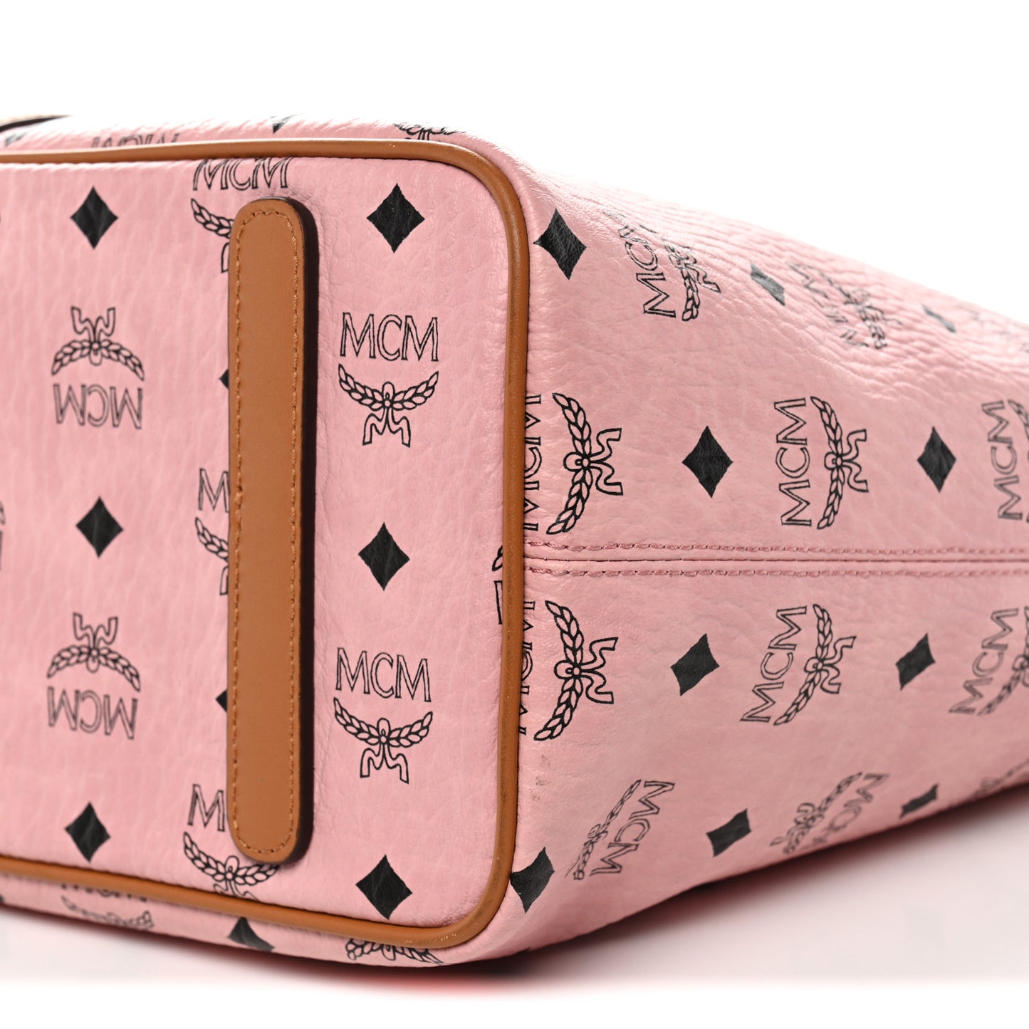 Visetos Medium Anya Zip Top Shopper Tote Soft Pink