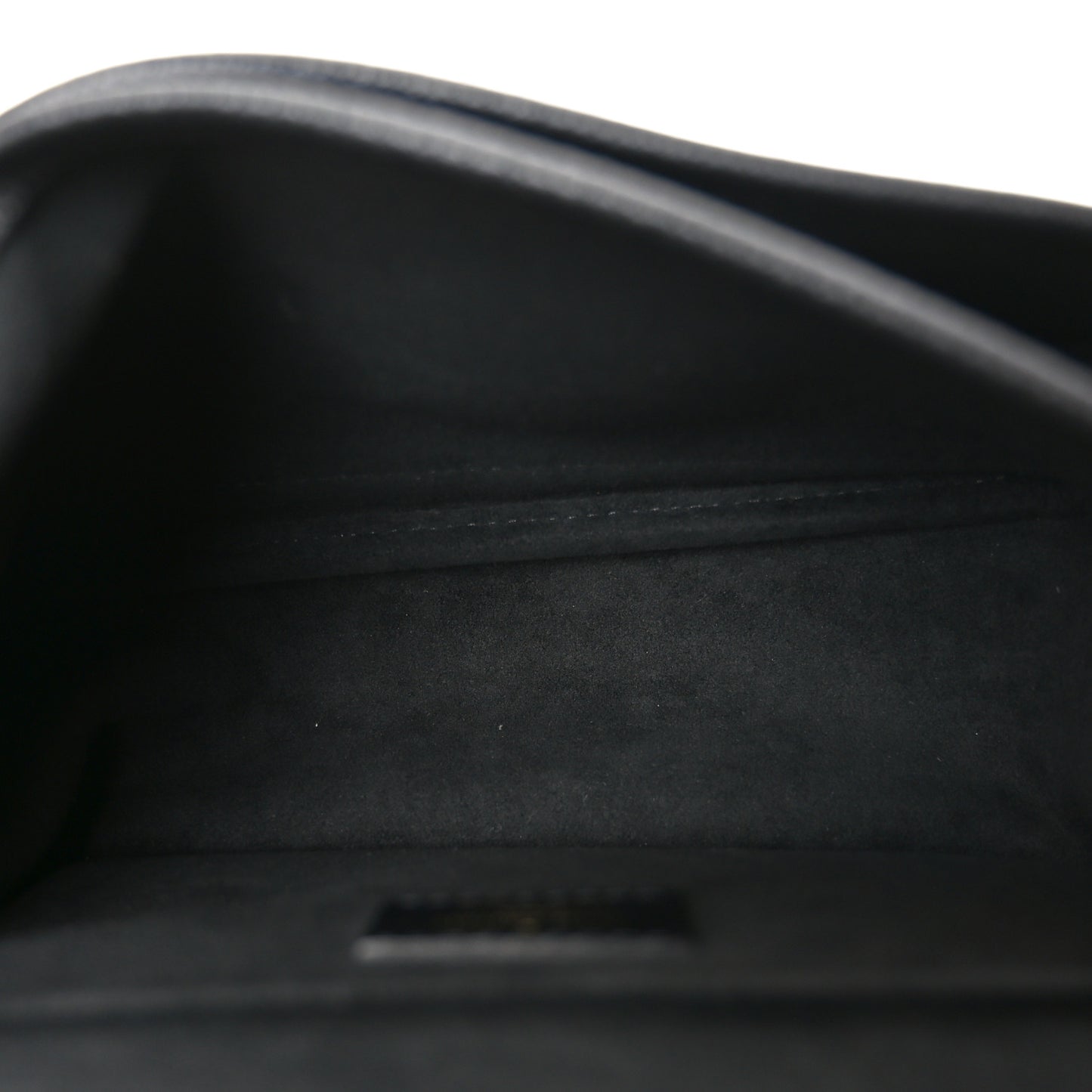 Grained Calfskin Lockme Chain Bag PM Black