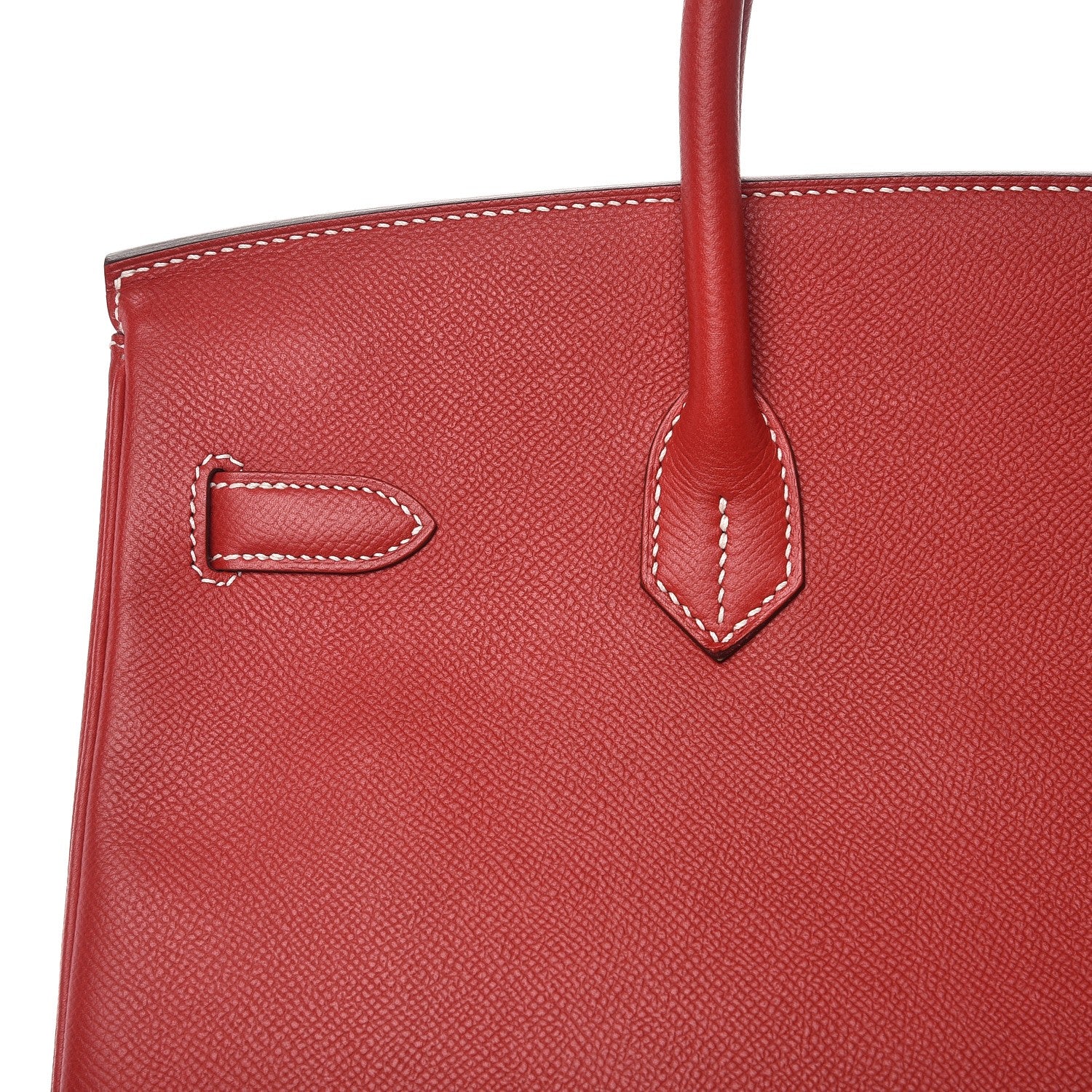 Hermes Epsom Candy Birkin 35 Rouge Casaque Bleu Thalassa 22 of 35