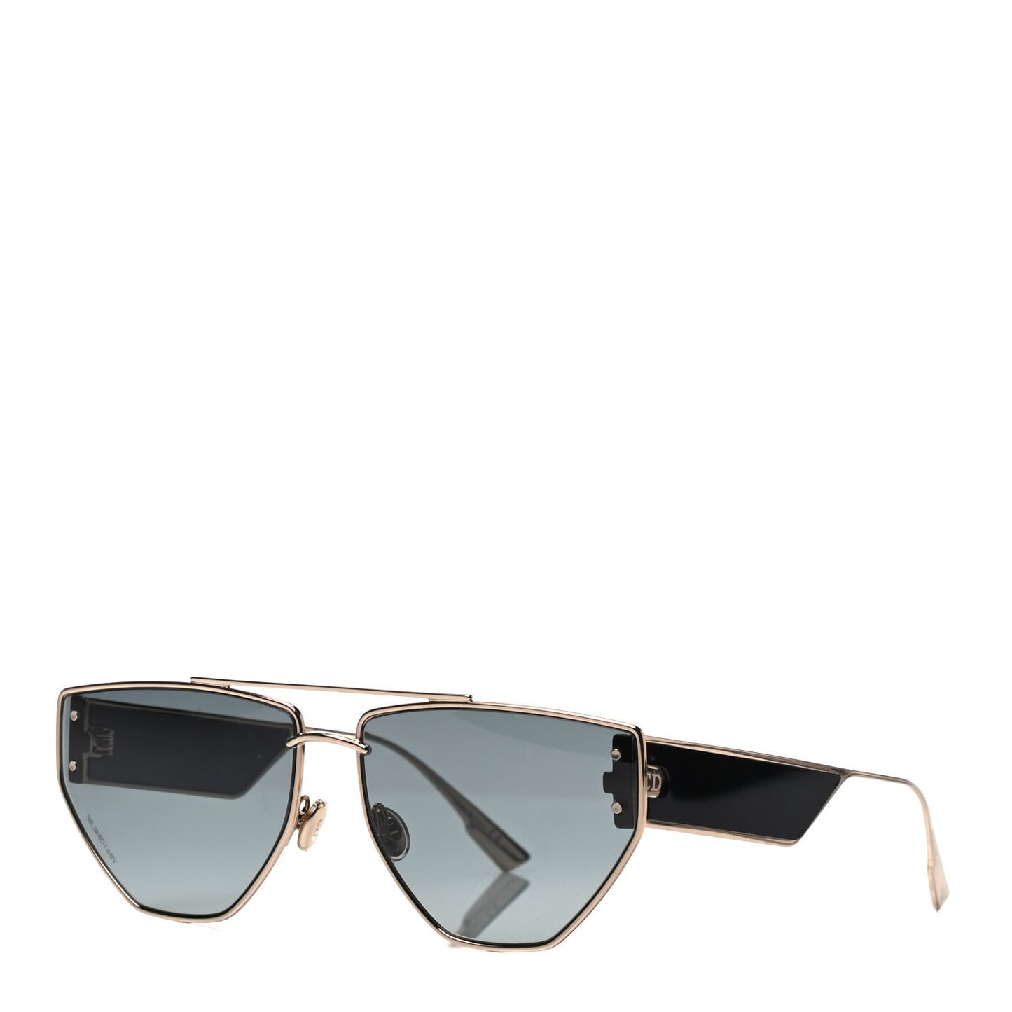 Clan 2 Aviator Sunglasses Black Gold