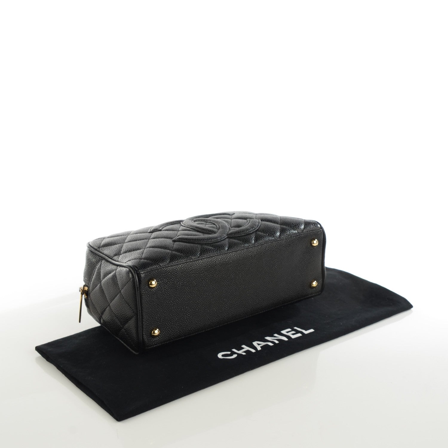 Chanel Caviar Quilted Small Bowler Black 4 of 7