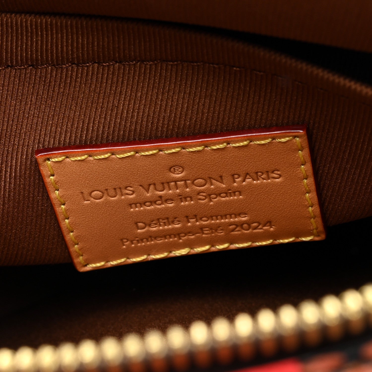 Louis Vuitton Damier Pop Chess Messenger Red 6 of 9