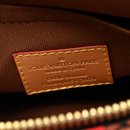 Louis Vuitton Damier Pop Chess Messenger Red 6 of 9