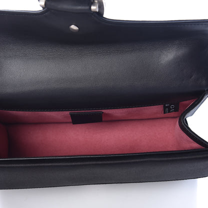Gucci Satin Silk Crystal Small Dionysus Shoulder Bag Black Black Diamond 5 of 10