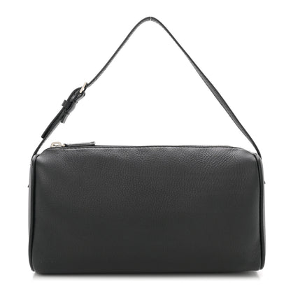 The Row Grained Calfskin 90's Bag Black 1 of 9