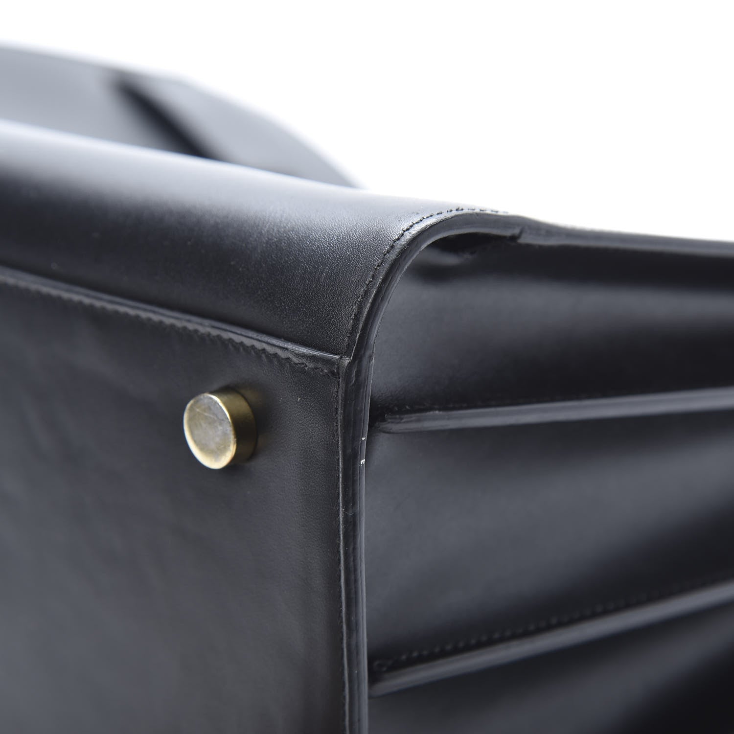 Saint Laurent Calfskin Small Sac De Jour Black Royal Blue 10 of 20
