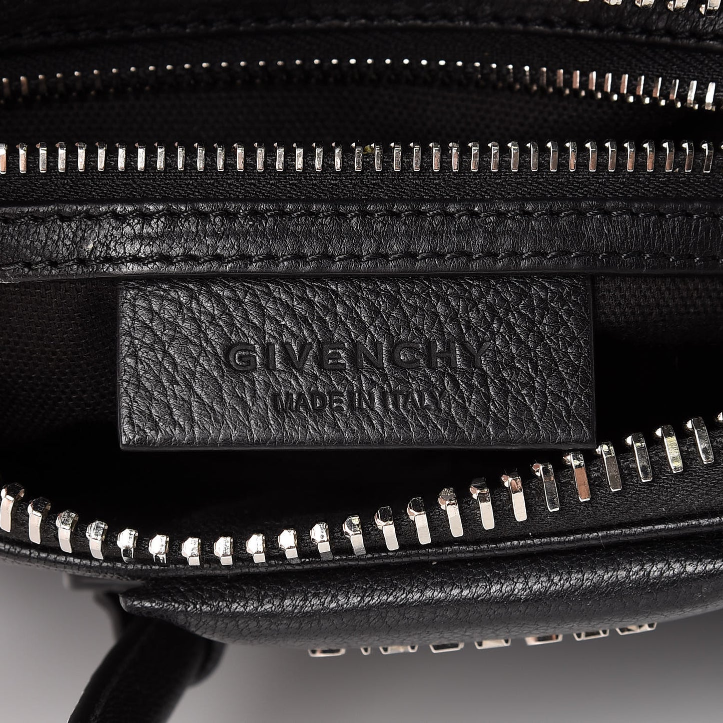 Sugar Goatskin Mini Antigona Black