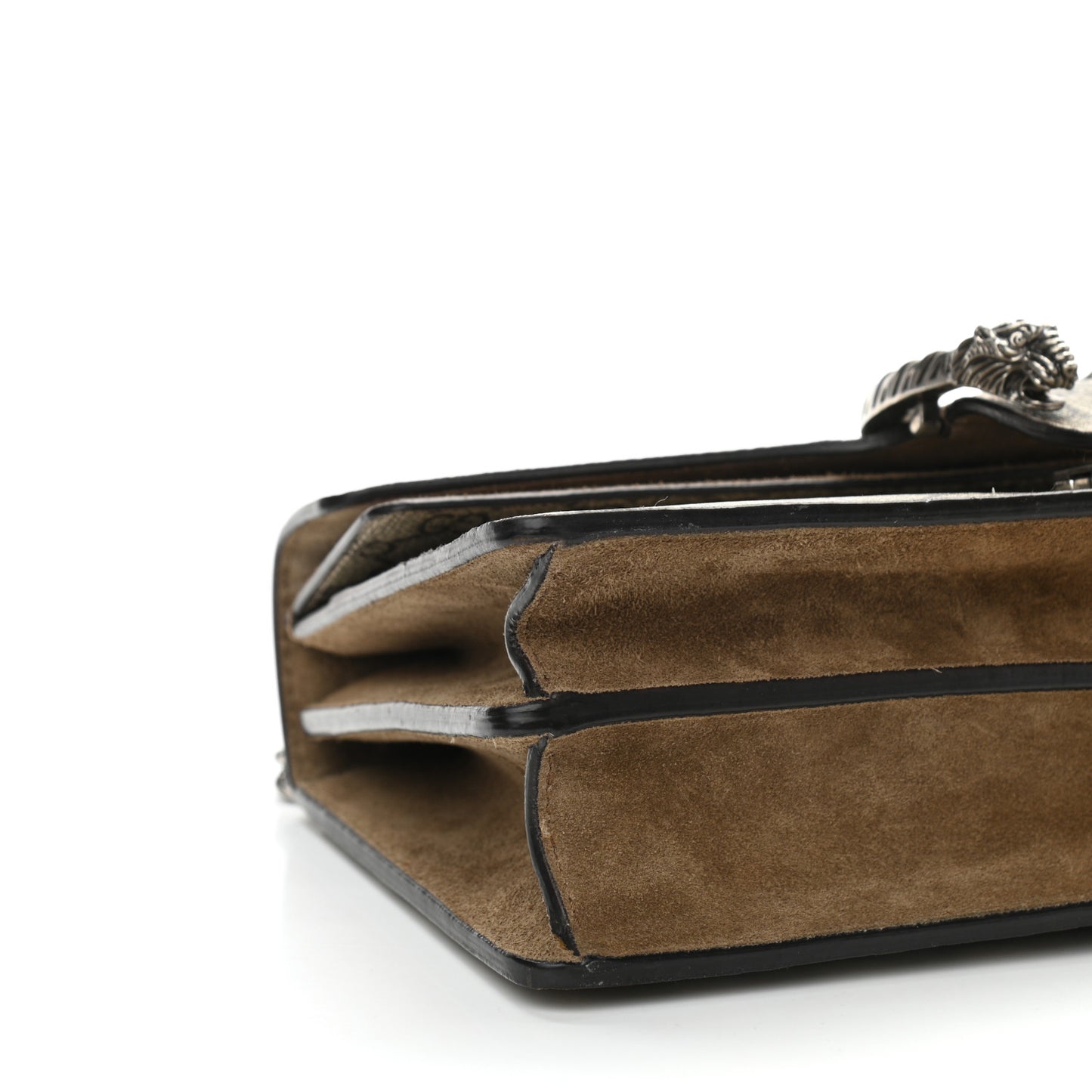 GG Supreme Monogram Small Dionysus Shoulder Bag Taupe