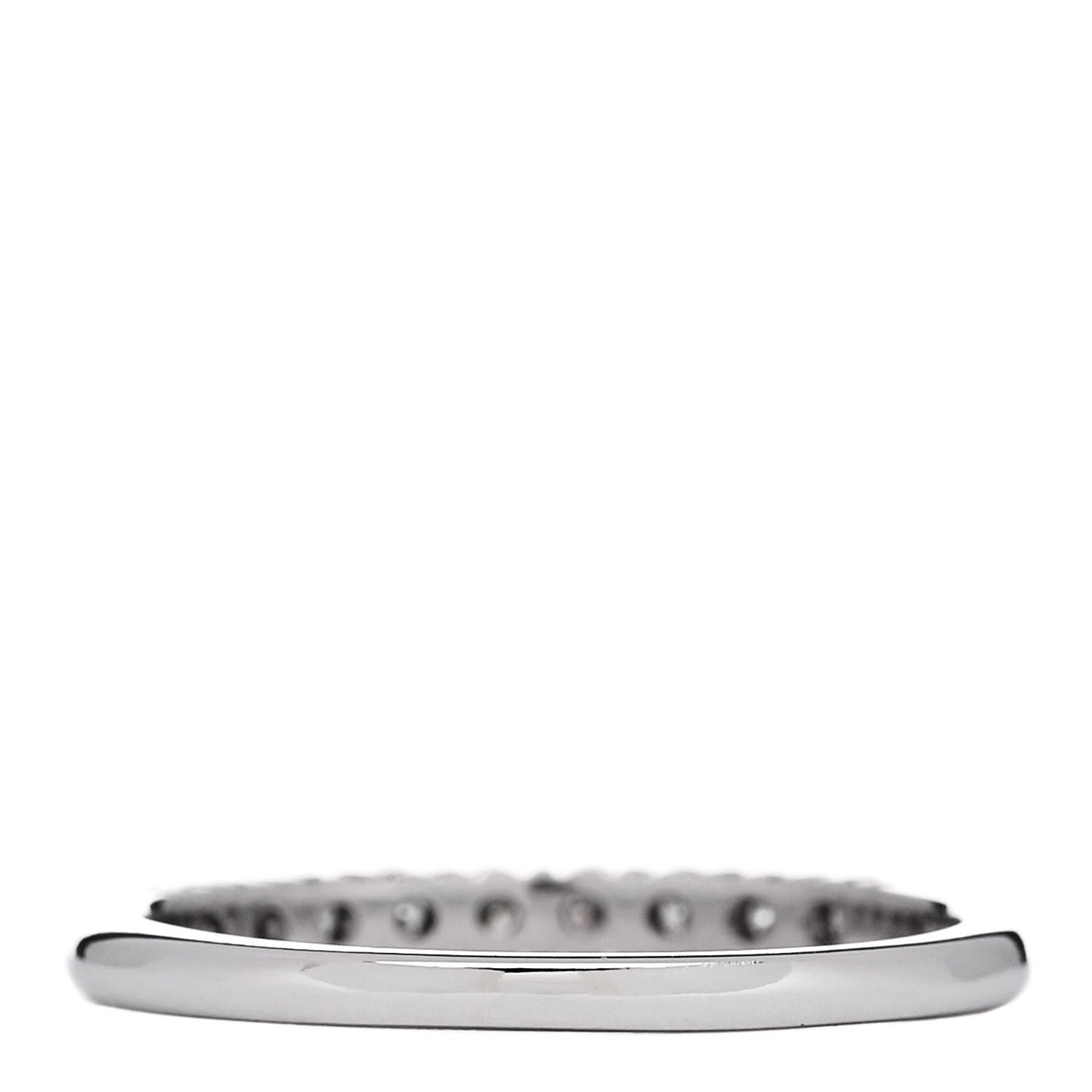 Platinum Diamond .25ctw Embrace Half Circle Band Ring 54 7
