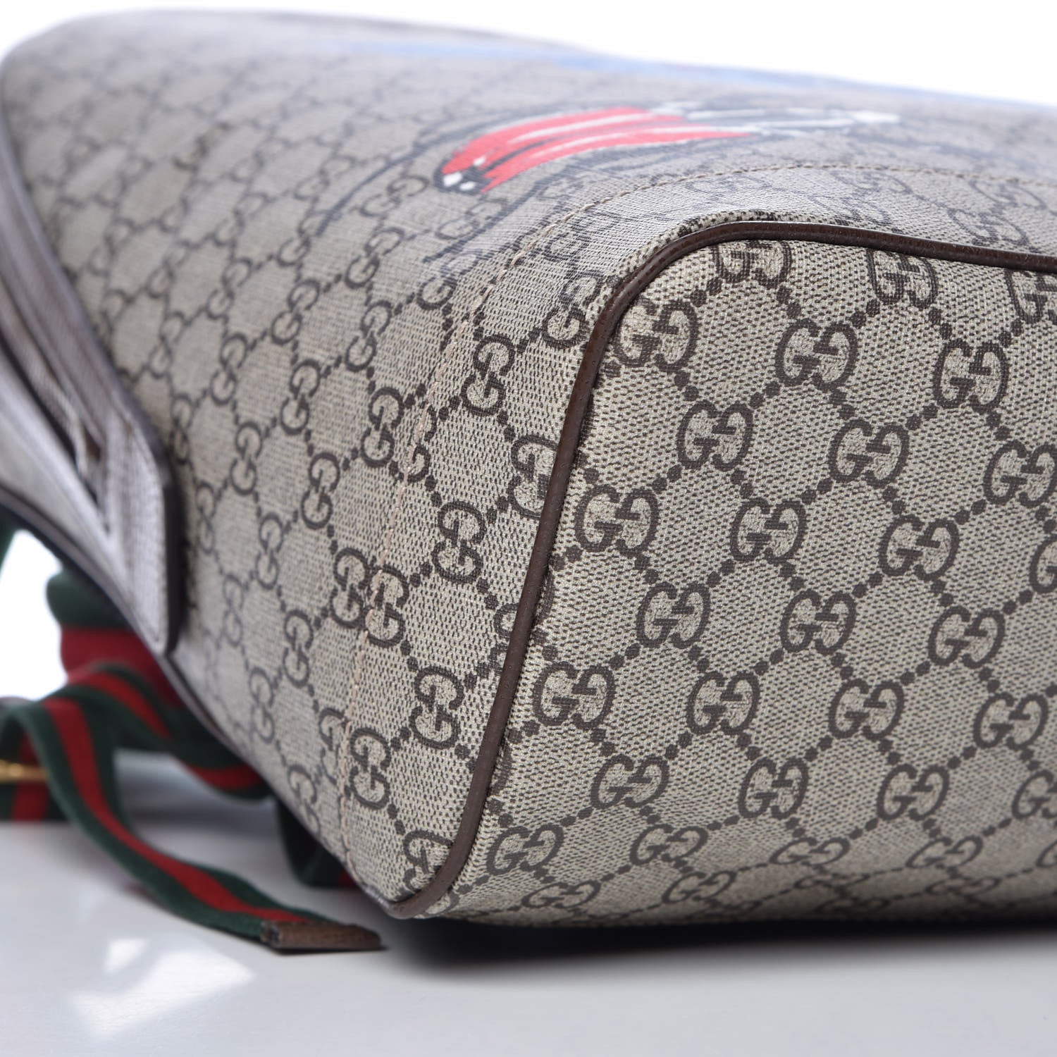 Gucci GG Supreme Monogram Web Insect Dome Backpack 8 of 9