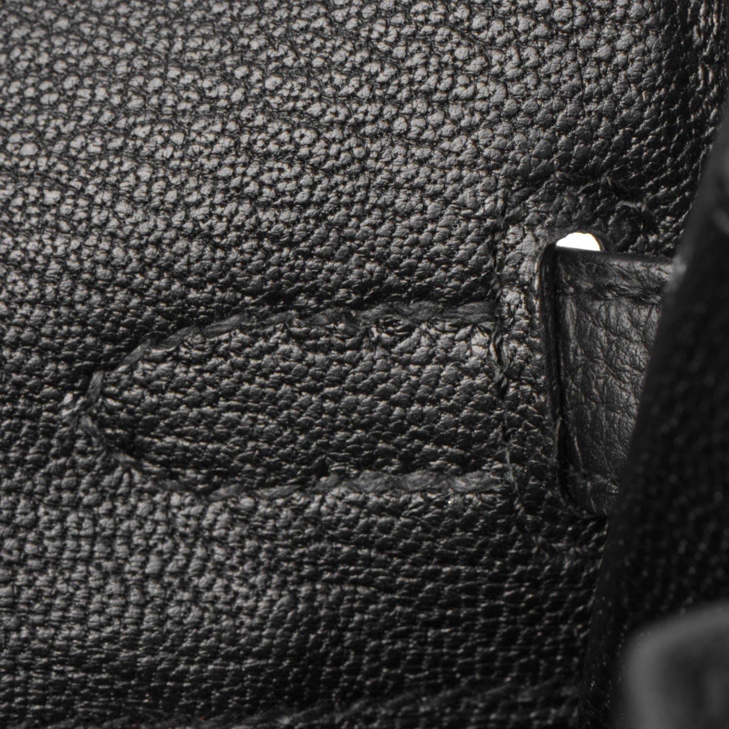 Hermes Togo Birkin 25 Black 11 of 34