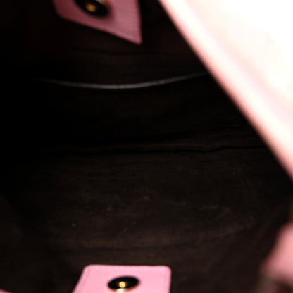 Saint Laurent Suede Ruffle Horn Saint Tropez Pink 5 of 10