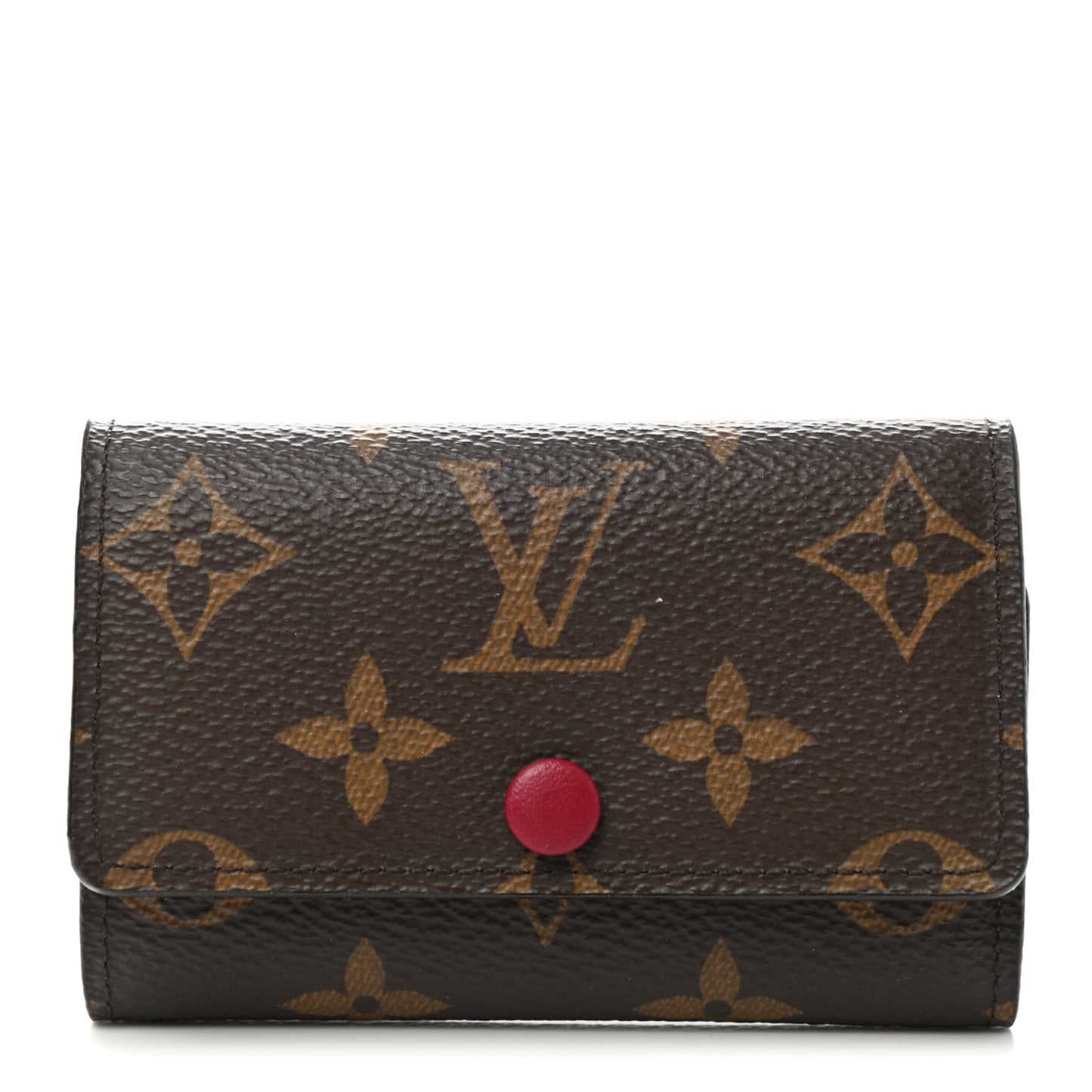 Monogram 6 Key Multicles Holder Fuchsia