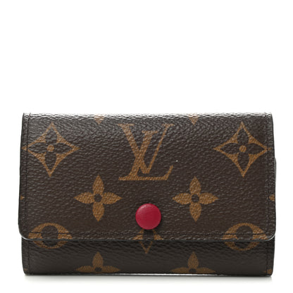 Louis Vuitton Monogram 6 Key Multicles Holder Fuchsia 1 of 8