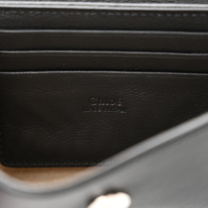 Chloe Suede Calfskin Mini Faye Shoulder Bag Black 6 of 9